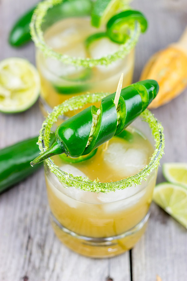 Want to spice up your cocktail hour this summer? Then mix up a Jalapeno Margarita or two!