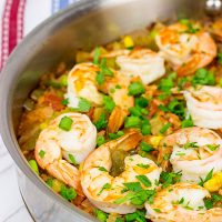 This Lowcountry Shrimp Perloo is easy and delicious...perfect for a weeknight meal!