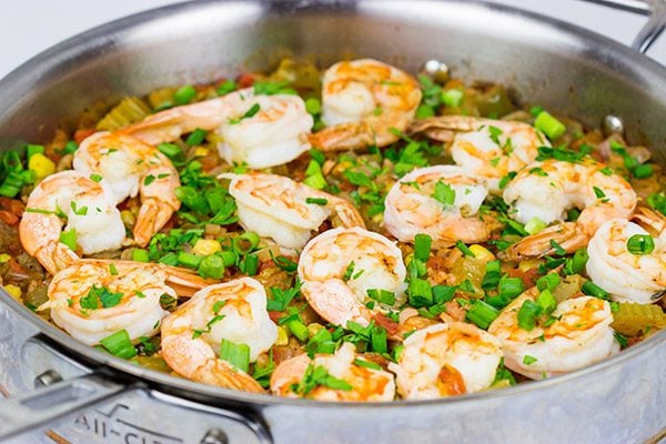 This Lowcountry Shrimp Perloo is easy and delicious...perfect for a weeknight meal!