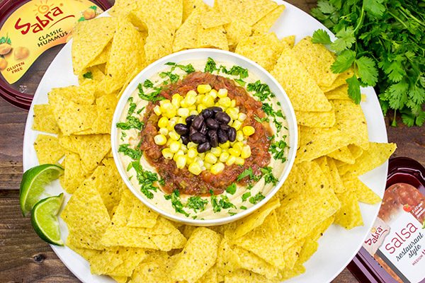 This Mexican Style Hummus makes for a delicious late afternoon snack...especially when served with friends and family!