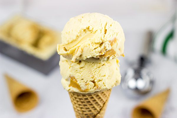 Nothing quite says summer like homemade ice cream. Whip up a batch of this creamy Peanut Butter Ice Cream today!