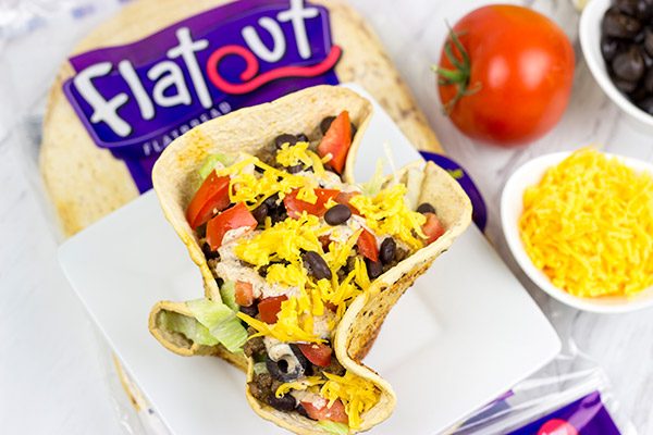 The crispy, seasoned bowls are the best part of these tasty Taco Salad Bowls!
