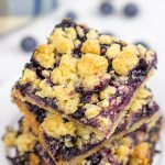 Loaded with blueberries, these Blueberry Crumb Bars are the perfect summer dessert!