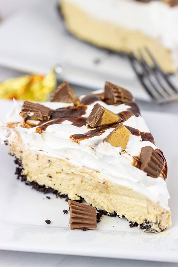 No-bake your way to deliciousness with this No-Bake Peanut Butter Pie!