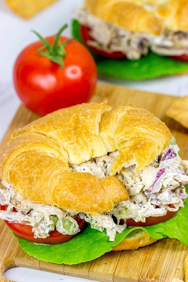 Want to take an old favorite to a whole new level? Try this Grilled Chicken Salad Sandwich!
