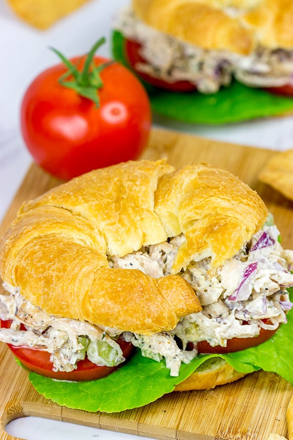 Want to take an old favorite to a whole new level? Try this Grilled Chicken Salad Sandwich!