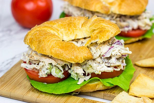 Want to take an old favorite to a whole new level? Try this Grilled Chicken Salad Sandwich!