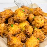 Often served with fried fish, Hushpuppies are a classic southern side dish!