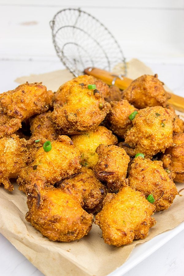 Often served with fried fish, Hushpuppies are a classic southern side dish!