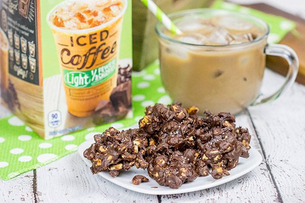 Looking for a sweet mid-afternoon snack? How about some Triple Chocolate Peanut Clusters!