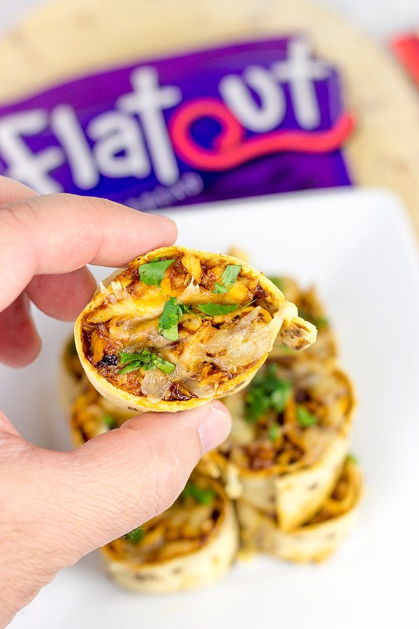 Mix up dinner a bit with these tasty BBQ Chicken Pinwheels!