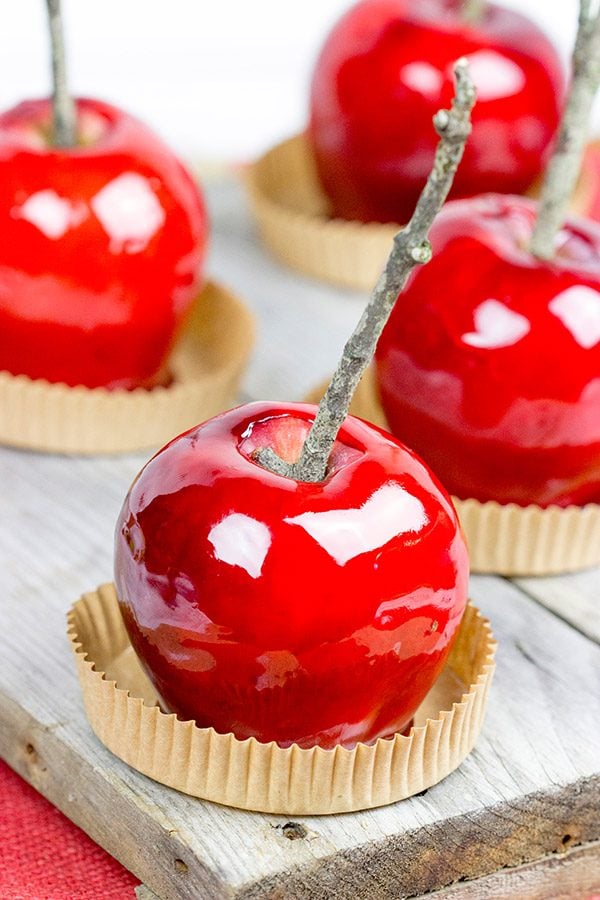 Can't make it to the state fair? Then just make your own batch of Candy Apples at home!