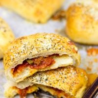 Who says pizza needs to be served by the slice? These Stuffed Pepperoni Pizza Rolls are a tasty twist on a classic!