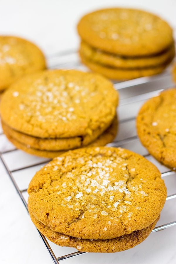 Chewy Molasses Cookies...just like Grandma used to make!
