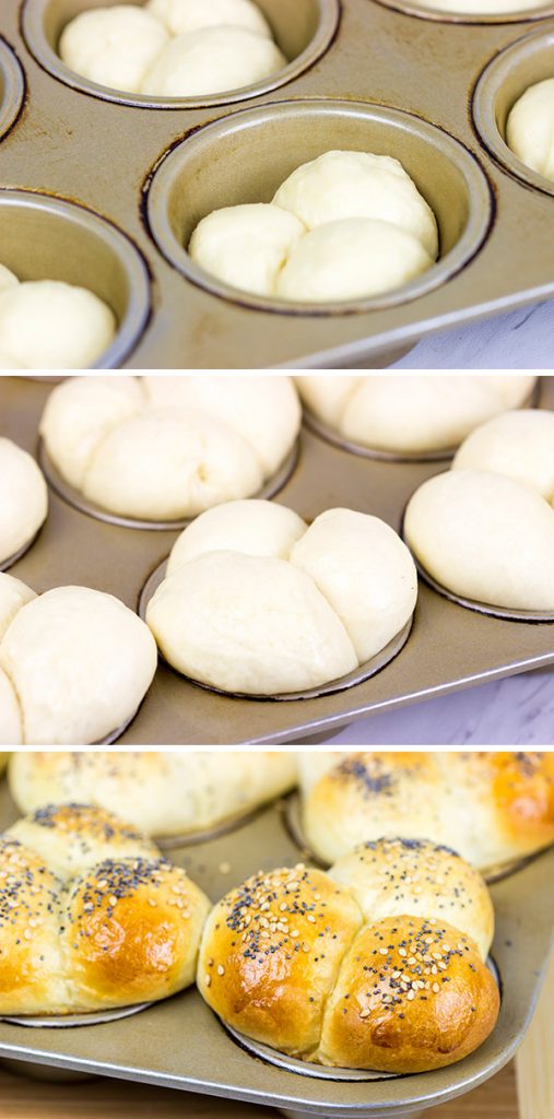 A basket of these Cloverleaf Rolls would be a perfect addition to your holiday dinner table!
