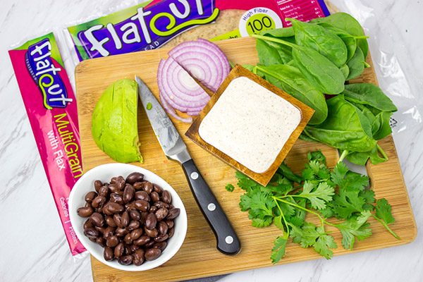 These Southwestern Veggie Wraps are packed with layers of flavor...starting with seasoned sweet potatoes!