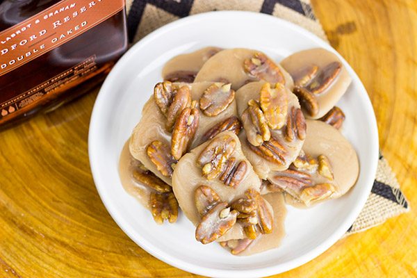 Take classic pralines to a whole new level with these Bourbon Pecan Pralines!