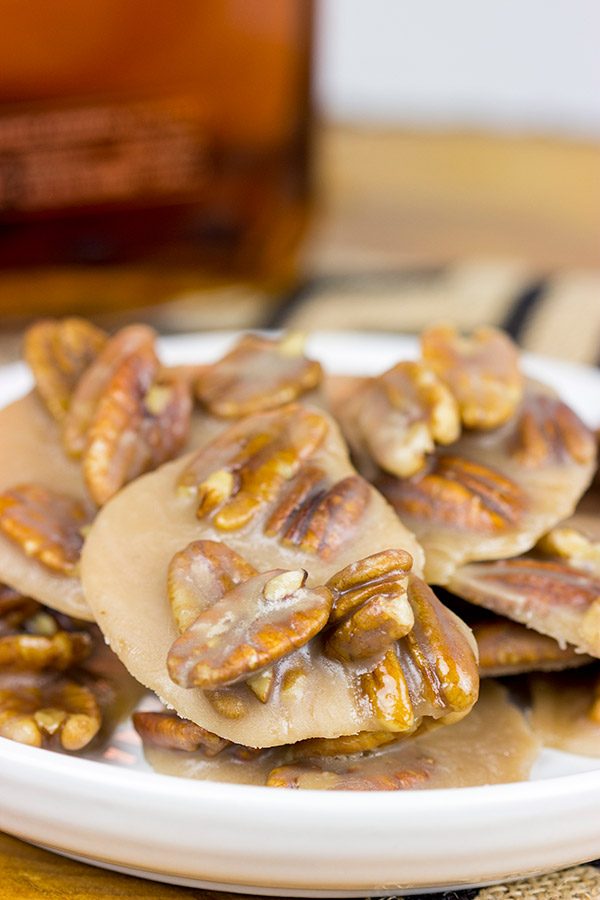 Take classic pralines to a whole new level with these Bourbon Pecan Pralines!