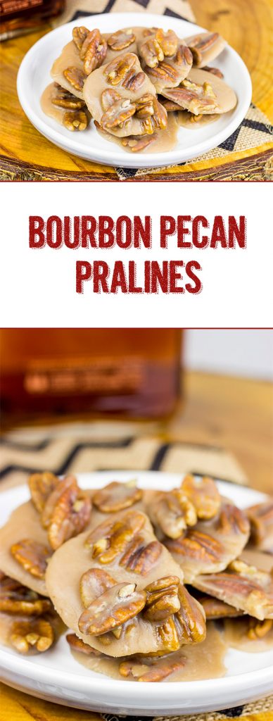 Take classic pralines to a whole new level with these Bourbon Pecan Pralines!