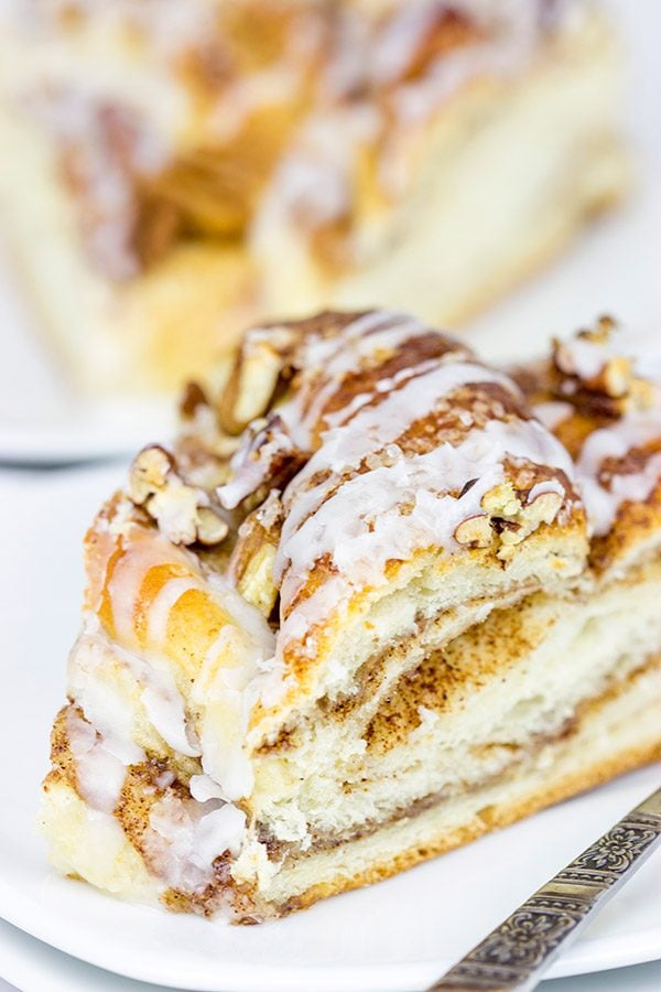 This Braided Cinnamon Roll is a fun twist on a classic...literally!