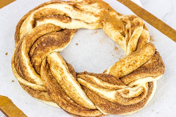 This Braided Cinnamon Roll is a fun twist on a classic...literally!