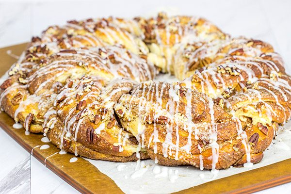 This Braided Cinnamon Roll is a fun twist on a classic...literally!