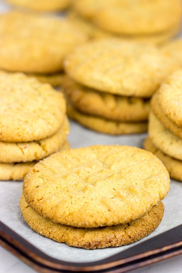 These Classic Peanut Butter Cookies are simple...and delicious! I dare you to eat just one!