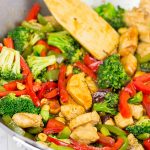 This General Tso's Chicken Stir Fry makes for an easy and delicious weeknight dinner!