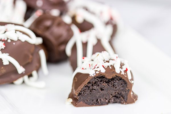 These Peppermint Oreo Cookie Balls are a fun twist on a classic holiday treat!