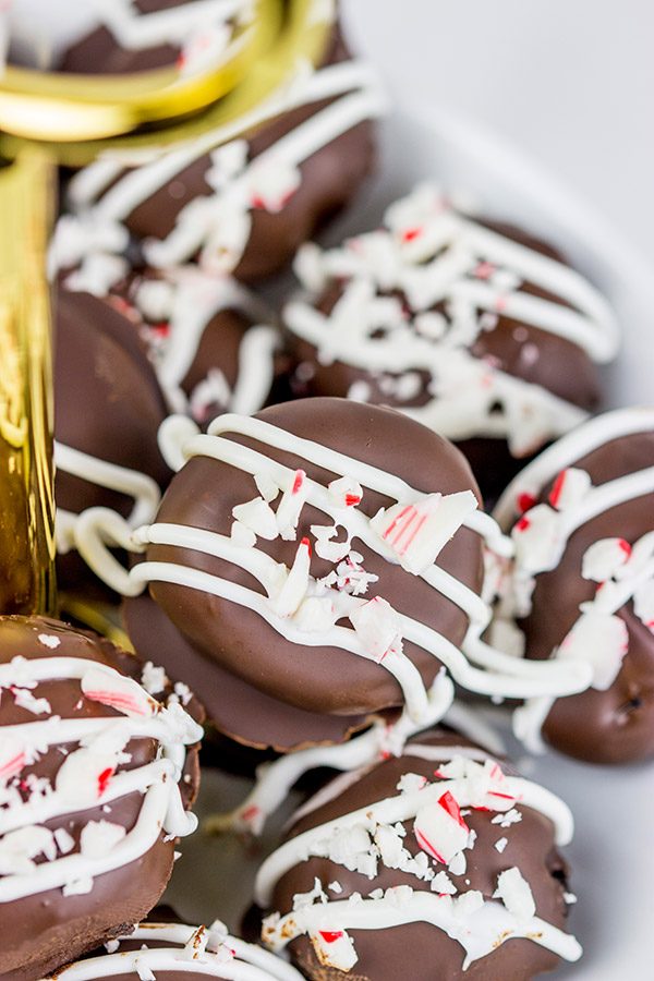 These Peppermint Oreo Cookie Balls are a fun twist on a classic holiday treat!
