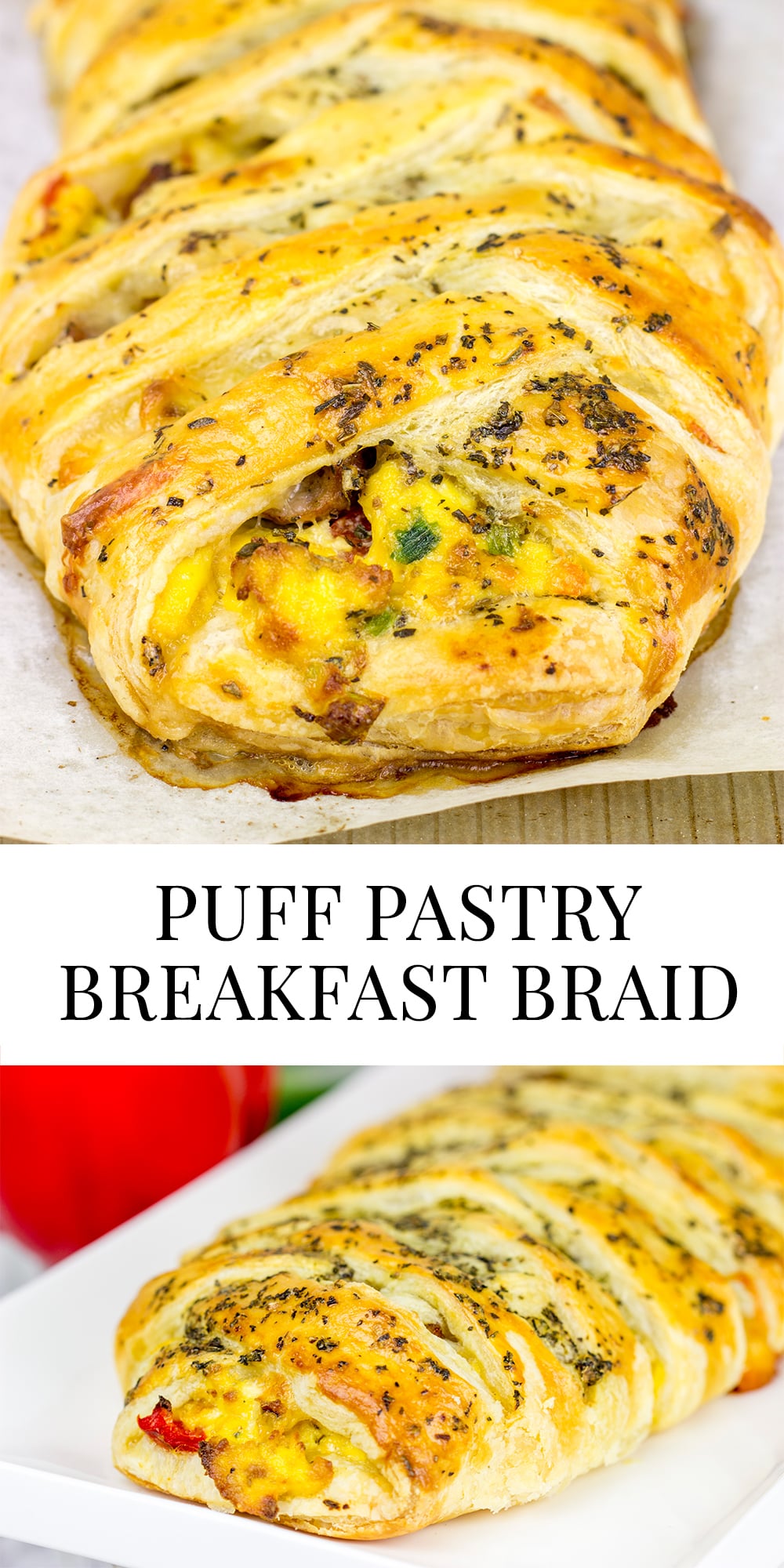 This Sausage and Egg Breakfast Braid is a fun way to serve up a weekend breakfast!