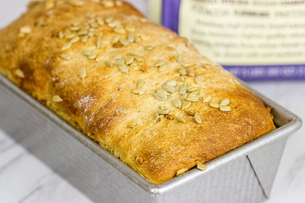 This Sunflower Seed Bread is the perfect sandwich bread!