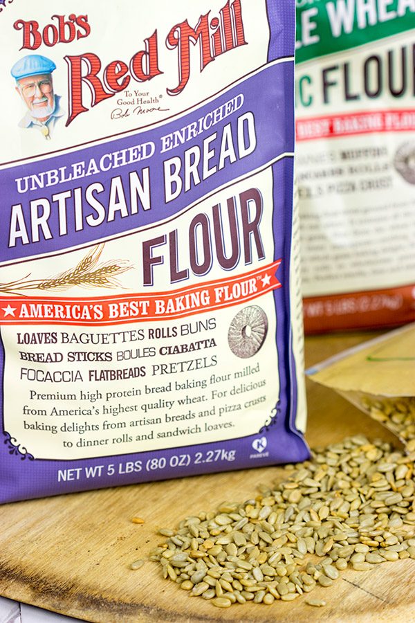 This Sunflower Seed Bread is the perfect sandwich bread!