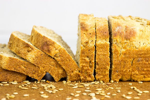 This Sunflower Seed Bread is the perfect sandwich bread!