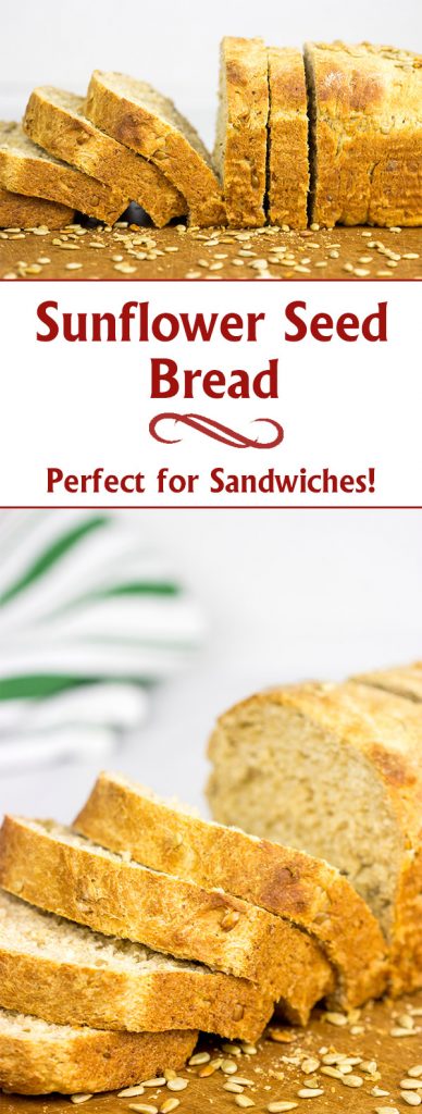 This Sunflower Seed Bread is the perfect sandwich bread!