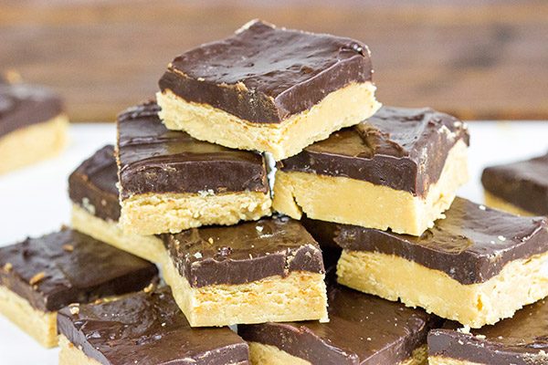 This Chocolate Peanut Butter Fudge is really easy to make...and it tastes like a homemade Reese Cup!