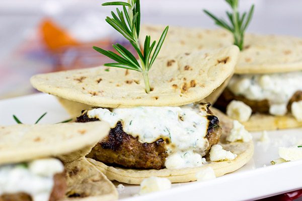 Looking for a fun yet casual dinner idea for holiday entertaining? Give these Lamb Sliders with Feta Tzatziki Sauce a shot!