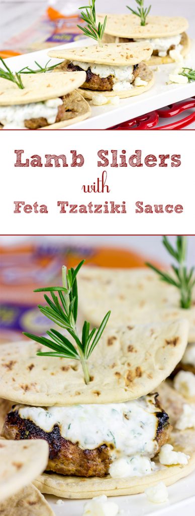Looking for a fun yet casual dinner idea for holiday entertaining? Give these Lamb Sliders with Feta Tzatziki Sauce a shot!