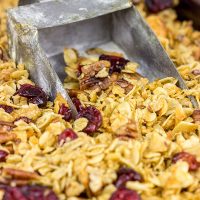 This Maple Pecan Granola is our go-to breakfast for busy weekday mornings!
