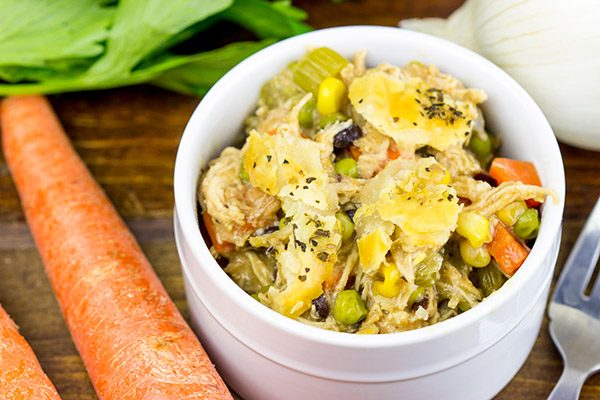 This Classic Chicken Pot Pie is best served by a roaring fire on a cold winter day!