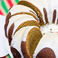 Do you look forward to gingerbread during the holidays as much as I do? If so, then this Gluten Free Gingerbread Pound Cake definitely deserves a spot on your holiday baking agenda!