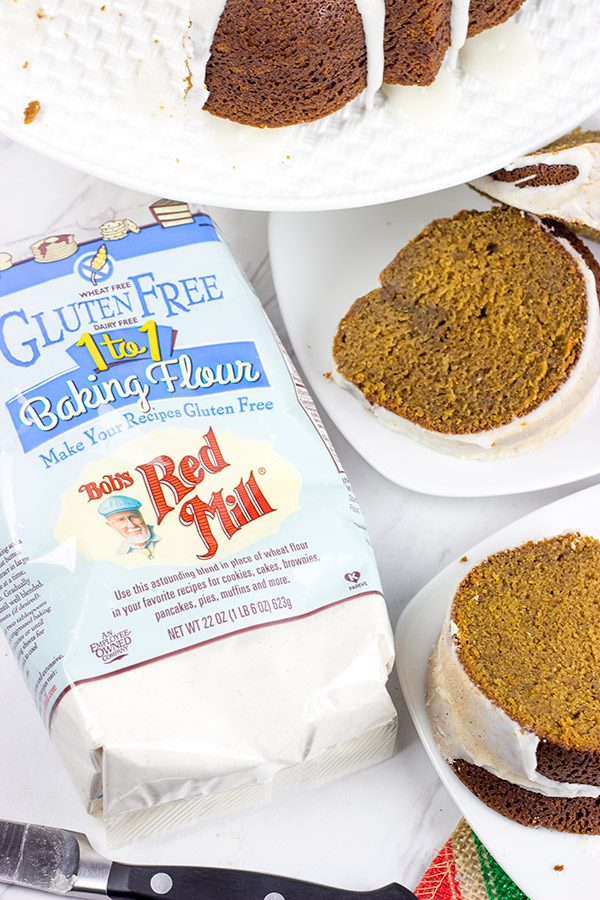 Do you look forward to gingerbread during the holidays as much as I do? If so, then this Gluten Free Gingerbread Pound Cake definitely deserves a spot on your holiday baking agenda!