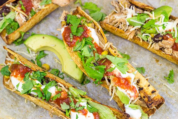 These Slow Cooker Southwestern Chicken Tacos are quick, easy and delicious...the perfect comfort food for a cold winter day!