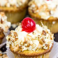 Italian Cream Cupcakes might not actually be from Italy...but they're still one heck of a delicious dessert!