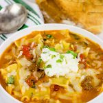 Love lasagna? Then you'll love this Lasagna Soup! It's perfect for a cold winter day!