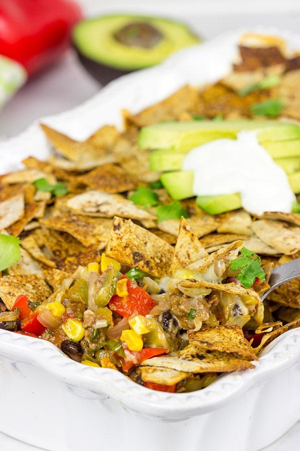 This Taco Casserole recipe is easy and delicious...perfect for weeknight cooking!