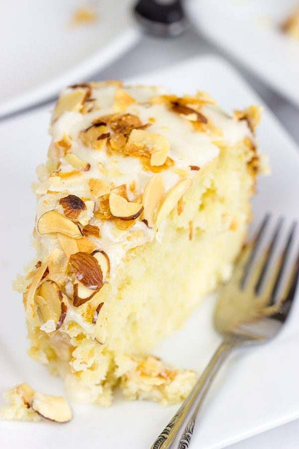 Packed with a combination of coconut, lemon and almond, this Louisiana Crunch Cake is sure to be a favorite sweet treat in your house!