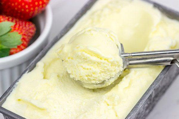 Looking for a unique dessert idea? This Olive Oil Gelato with Balsamic Strawberries will have you asking for seconds...I promise!
