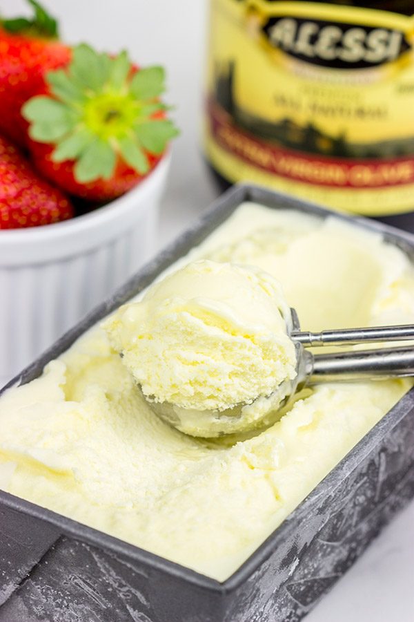 Looking for a unique dessert idea? This Olive Oil Gelato with Balsamic Strawberries will have you asking for seconds...I promise!
