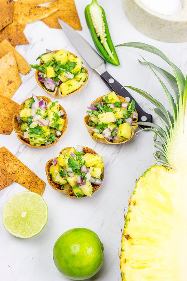 Mix up summer salsa season with this Pineapple Jalapeno Salsa!